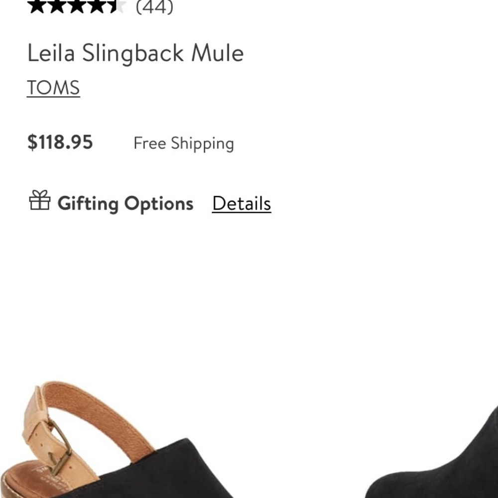 TOMS Leila Slingback Mule - Picture 6 of 6